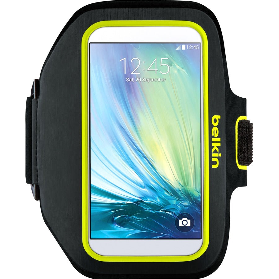 Belkin Sport-Fit Plus Carrying Case (Armband) Smartphone - Topaz