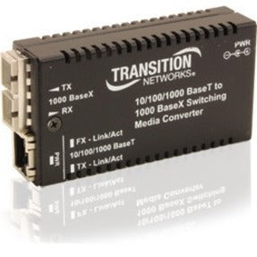 Transition Networks Mini Gigabit Ethernet Media Converter