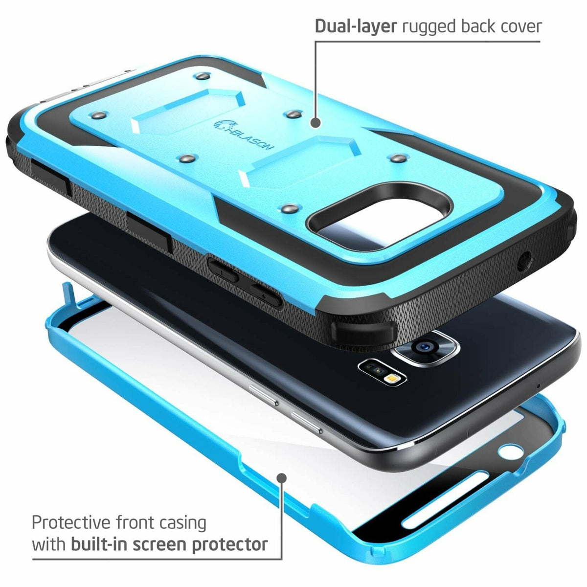SUP Galaxy S7 Armorbox Dual Layer Full Body Protective Case