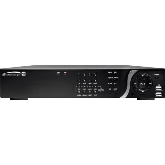 Speco 8 Channel IP HD-TVI & Analog Full Hybrid Video Recorder - 3 TB HDD