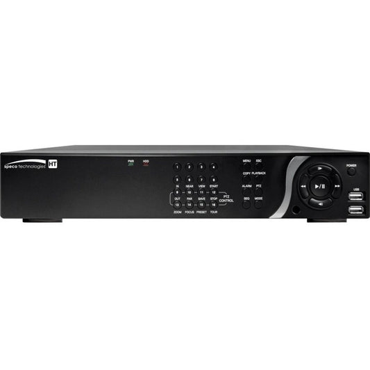 Speco 8 Channel IP HD-TVI & Analog Full Hybrid Video Recorder - 4 TB HDD