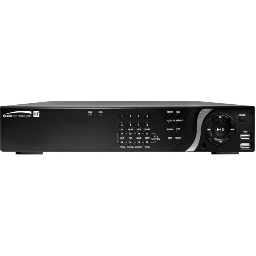 Speco 8 Channel IP HD-TVI & Analog Full Hybrid Video Recorder - 1 TB HDD