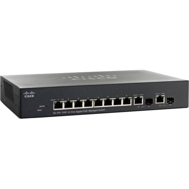 CERT REFURB SG300-10PP 10PORT  