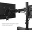 ARTICULATED FREESTANDING DUAL  