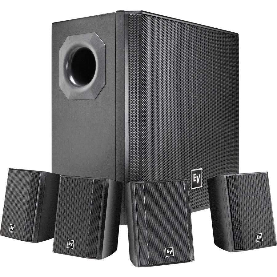 SURFACE MOUNT SUBWOOFER BLACK  