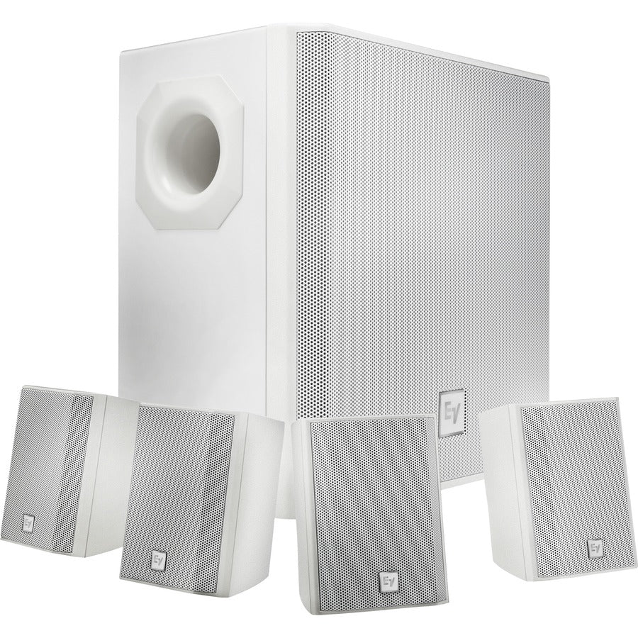 SURFACE MOUNT SUBWOOFER WHITE  