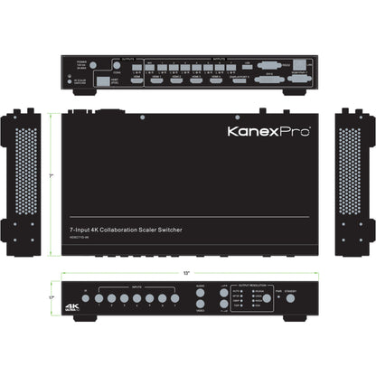 KanexPro 4K Presentation System with Click-to-Show me Controller and Scaler