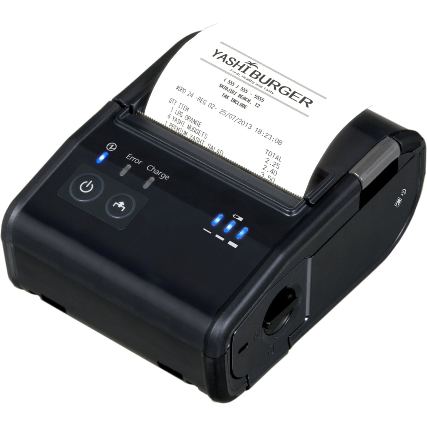 Epson Mobilink P80 Plus Desktop Direct Thermal Printer - Monochrome - Receipt Print - Bluetooth - Near Field Communication (NFC) - Battery Included - 3.94 in/s Mono - 203 dpi