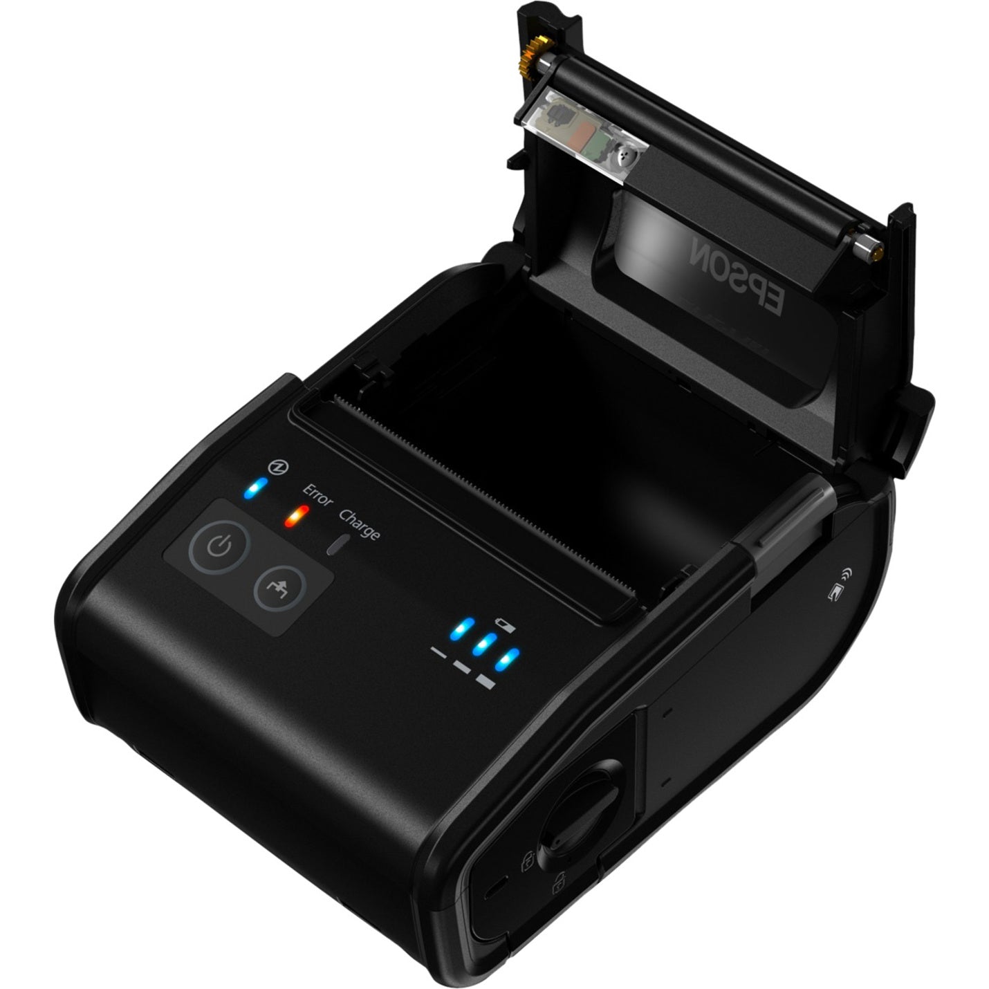 Epson Mobilink P80 Plus Desktop Direct Thermal Printer - Monochrome - Receipt Print - Bluetooth - Near Field Communication (NFC) - Battery Included - 3.94 in/s Mono - 203 dpi