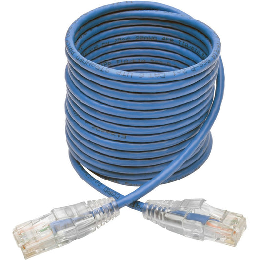 Tripp Lite Cat6 Gigabit Snagless Slim UTP Ethernet Cable (RJ45 M/M) PoE Blue 6 ft. (1.83 m)