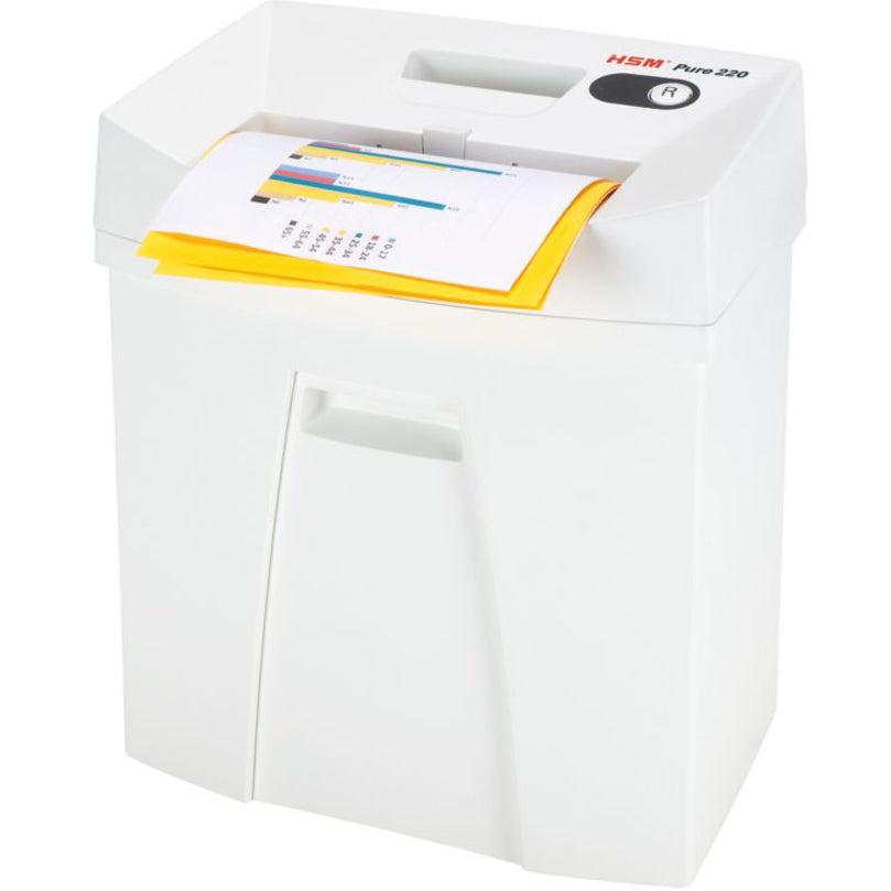 HSM Pure 220 Strip-Cut Shredder