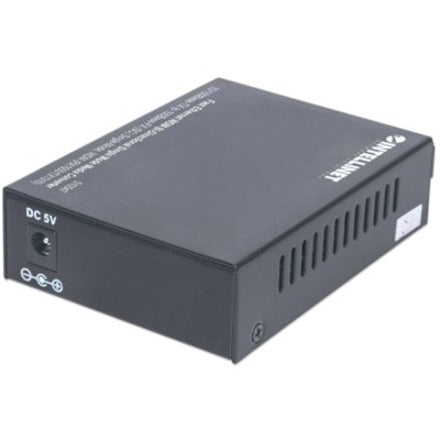 Intellinet Network Solutions Fast Ethernet WDM (RX1550/TX1310) Bi-Directional Single-Mode RJ45 to SC 12.4 miles (20 km) Media Converter