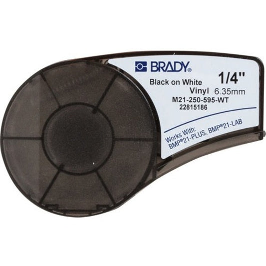 Brady People ID Label Cartridge for BMP21-PLUS Printer White