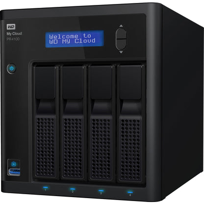 WD 0TB My Cloud PR4100 Pro Series Diskless Media Server with Transcoding NAS - Network Attached Storage