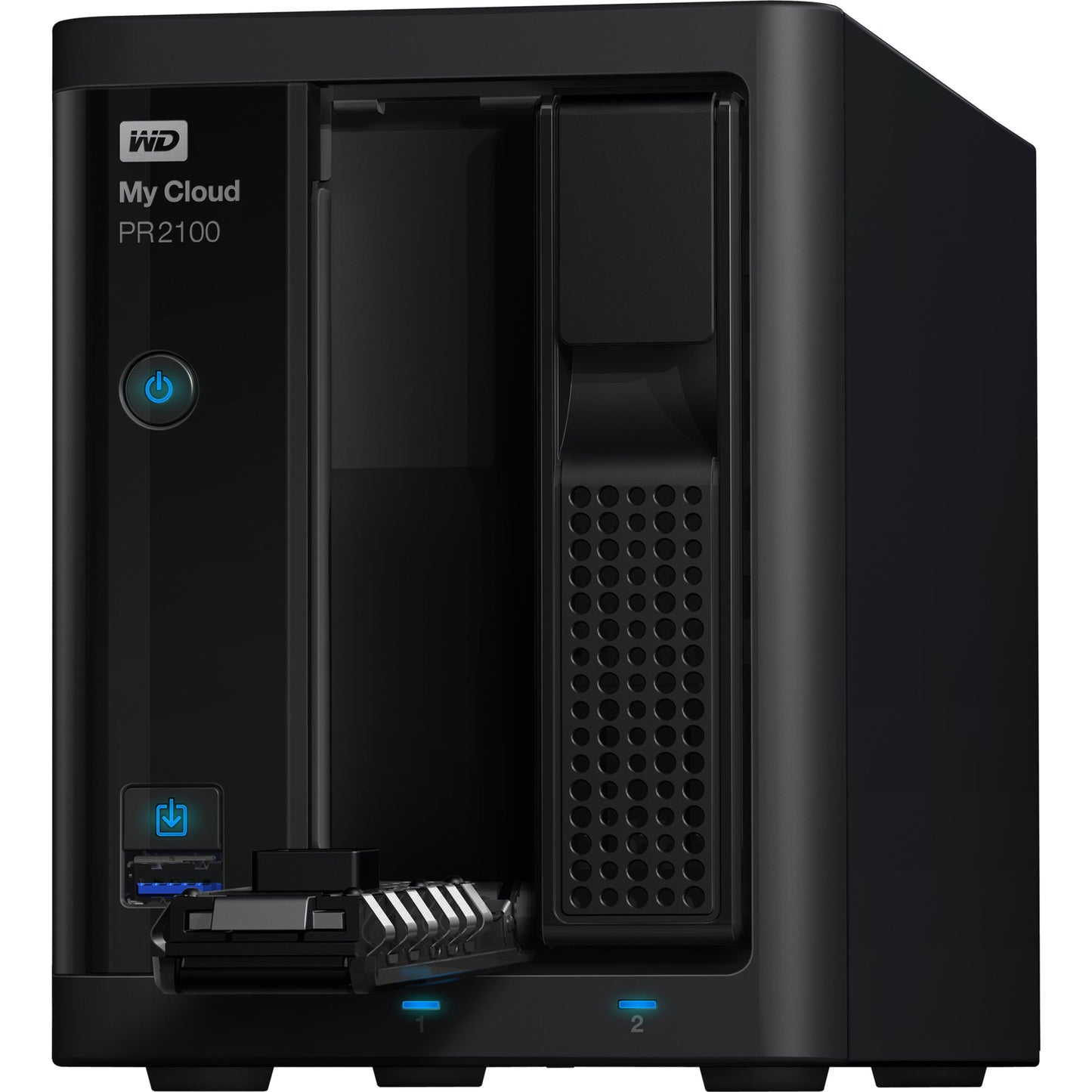 WD 4TB My Cloud PR2100 Pro Series Media Server with Transcoding NAS - Network Attached Storage