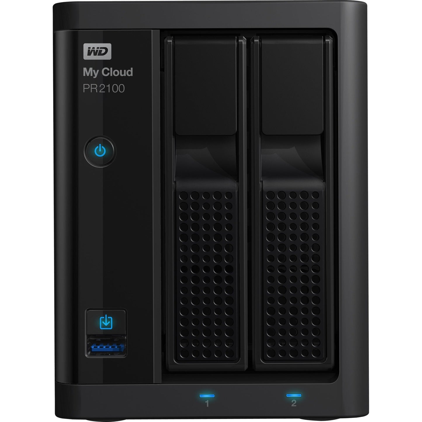 WD 4TB My Cloud PR2100 Pro Series Media Server with Transcoding NAS - Network Attached Storage