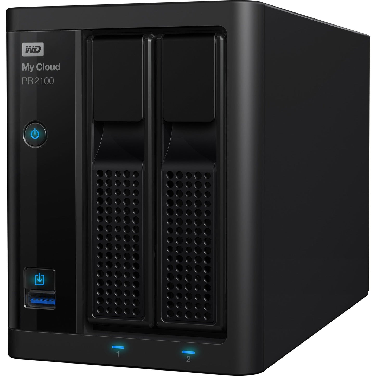 WD 4TB My Cloud PR2100 Pro Series Media Server with Transcoding NAS - Network Attached Storage