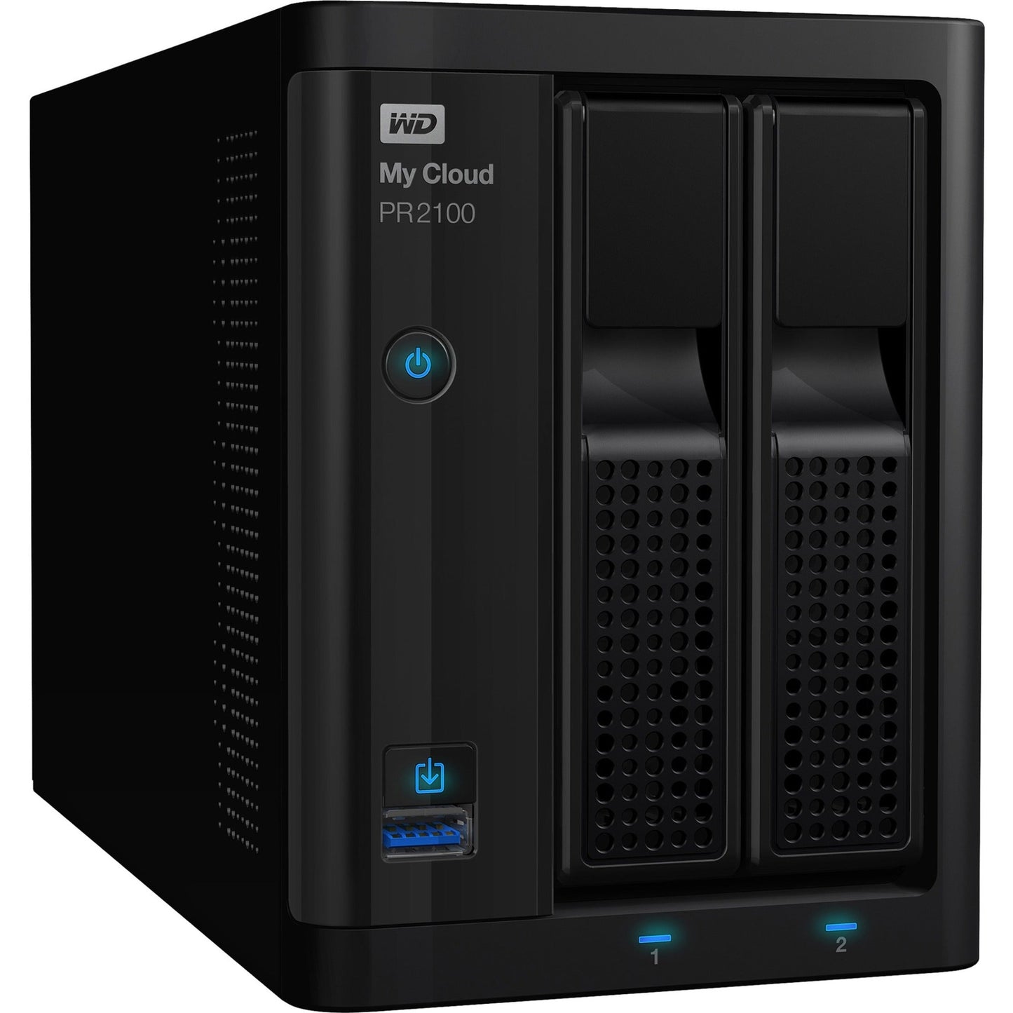 WD 4TB My Cloud PR2100 Pro Series Media Server with Transcoding NAS - Network Attached Storage