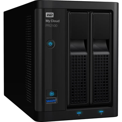 WD 4TB My Cloud PR2100 Pro Series Media Server with Transcoding NAS - Network Attached Storage