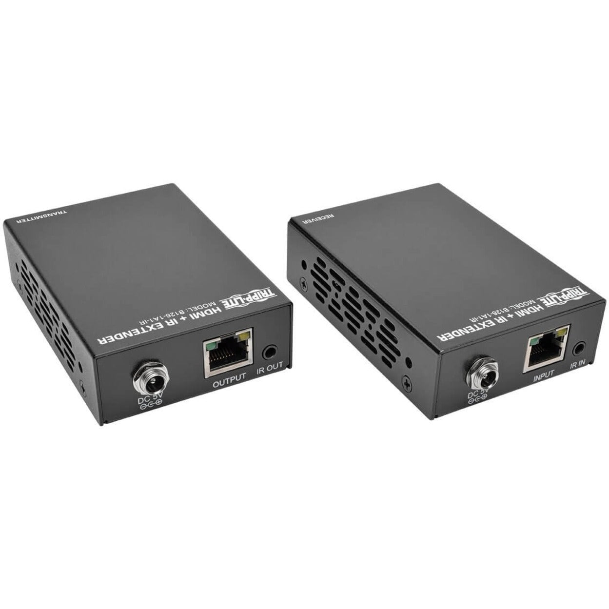 Tripp Lite HDMI over Cat5/6 Extender Kit Box-Style Transmitter/Receiver for Video/Audio IR Up to 125 ft. (38 m) TAA