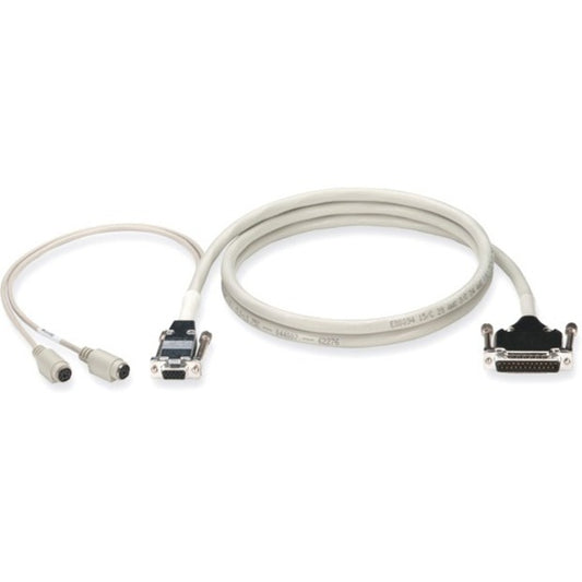 Black Box KVM User Cable - PS/2 Coax Low-Smoke Zero Halogen 10-ft. (3.0-m)