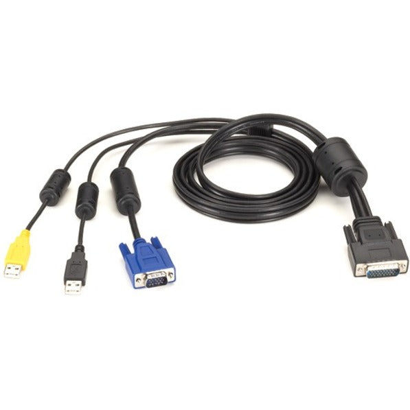 Black Box KVM Switch Cable - VGA USB CAC USB to HD26 12-ft. (3.7-m)