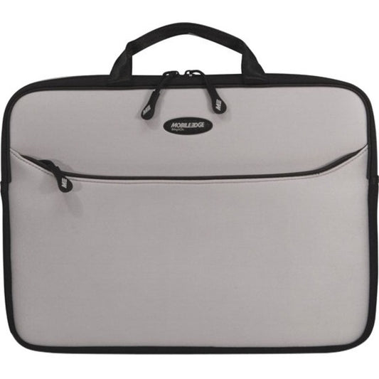 Mobile Edge SlipSuit Carrying Case (Sleeve) for 13.3" MacBook Pro - Silver Black