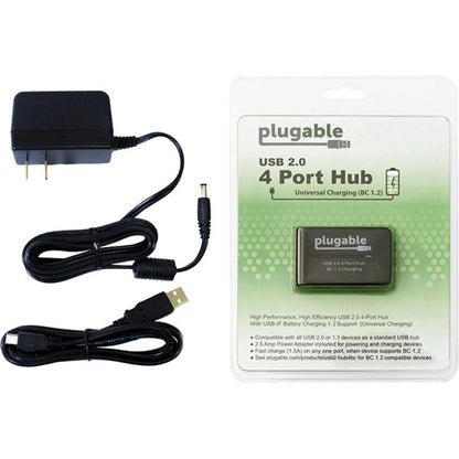 Plugable USB 2.0 4-Port High Speed Hub