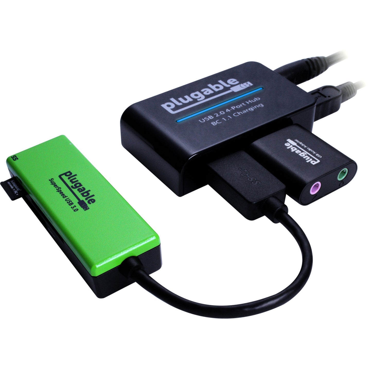 Plugable USB 2.0 4-Port High Speed Hub