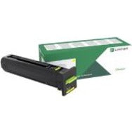 Lexmark Original Ultra High Yield Laser Toner Cartridge - Yellow Pack