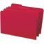 Business Source 1/3 Tab Cut Legal Recycled Top Tab File Folder