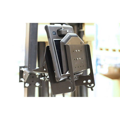 Gamber-Johnson Vehicle Mount for Keyboard Tablet - Black Powder Coat