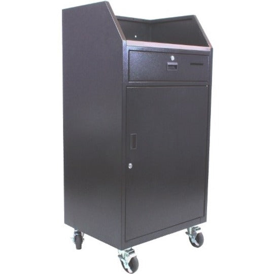 AmpliVox VS1050 - Portable Valet Podium - 50 Key Capacity