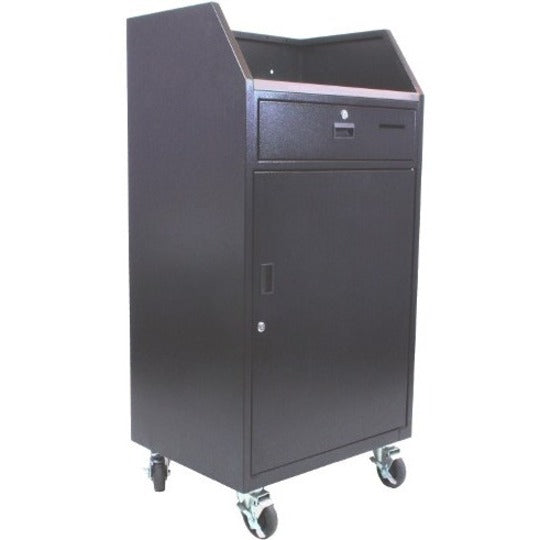 AmpliVox VS1100 - Portable Valet Podium - 100 Key Capacity