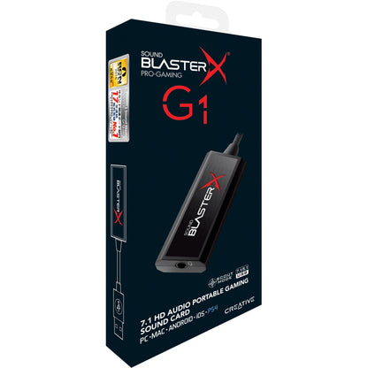 Creative Sound BlasterX G1 Sound Card with Headphone Amplifier