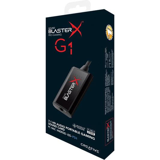 Creative Sound BlasterX G1 Sound Card with Headphone Amplifier