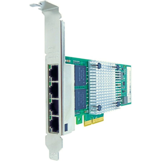 10/100/1000MBS QUAD PORT RJ45  