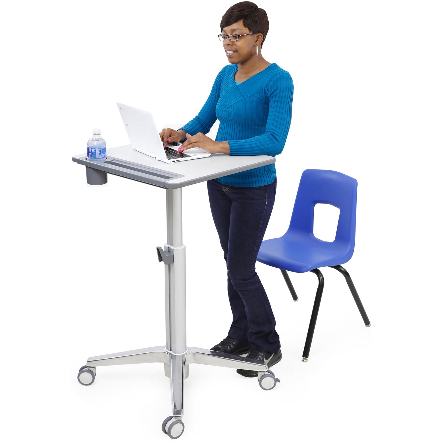 Ergotron LearnFit&reg; Sit-Stand Desk Short