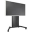 Chief Fusion Large Dynamic Height Adjustable Mobile Display Cart - Black