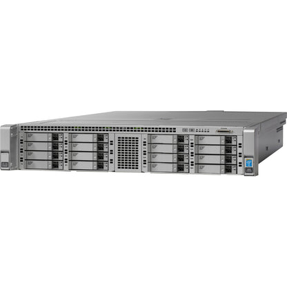 Cisco C240 M4 2U Rack Server - 2 x Intel Xeon E5-2620 v4 2.10 GHz - 128 GB RAM - Serial ATA 12Gb/s SAS Controller