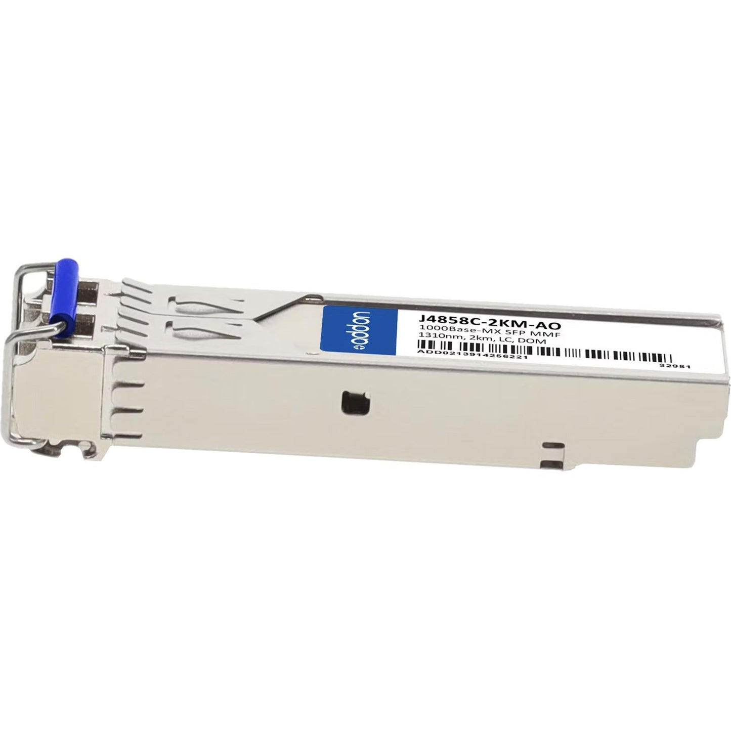 AddOn HP J4858C-2KM Compatible TAA Compliant 1000Base-MX SFP Transceiver (MMF 1310nm 2km LC DOM)