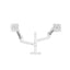 LX DUAL STACKING ARM WHITE     