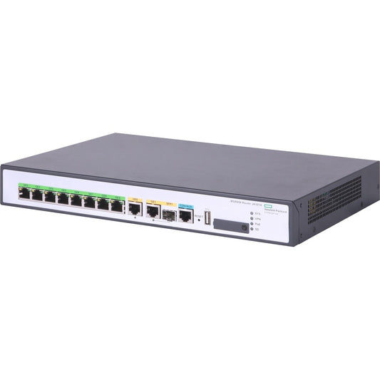 HPE FlexNetwork MSR958 1GbE and Combo 2GbE WAN 8GbE LAN PoE Router