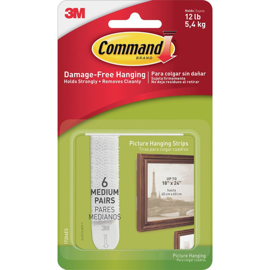 Command Medium Picture Hanging Strips