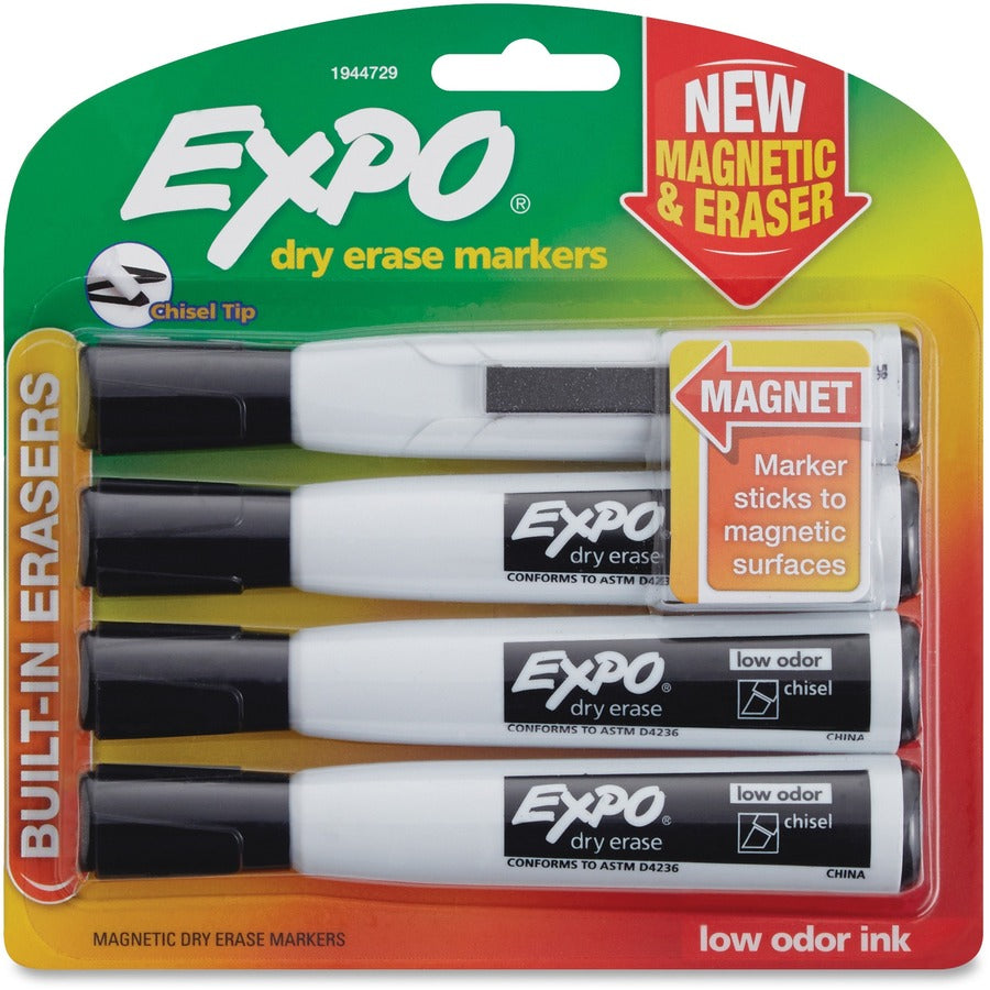 Expo Eraser Cap Magnetic Dry Erase Marker Set