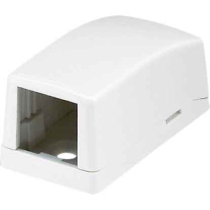 1PK SURFACE MNT BOX 1PORT WHT  