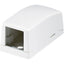 1PK SURFACE MNT BOX 1PORT WHT  