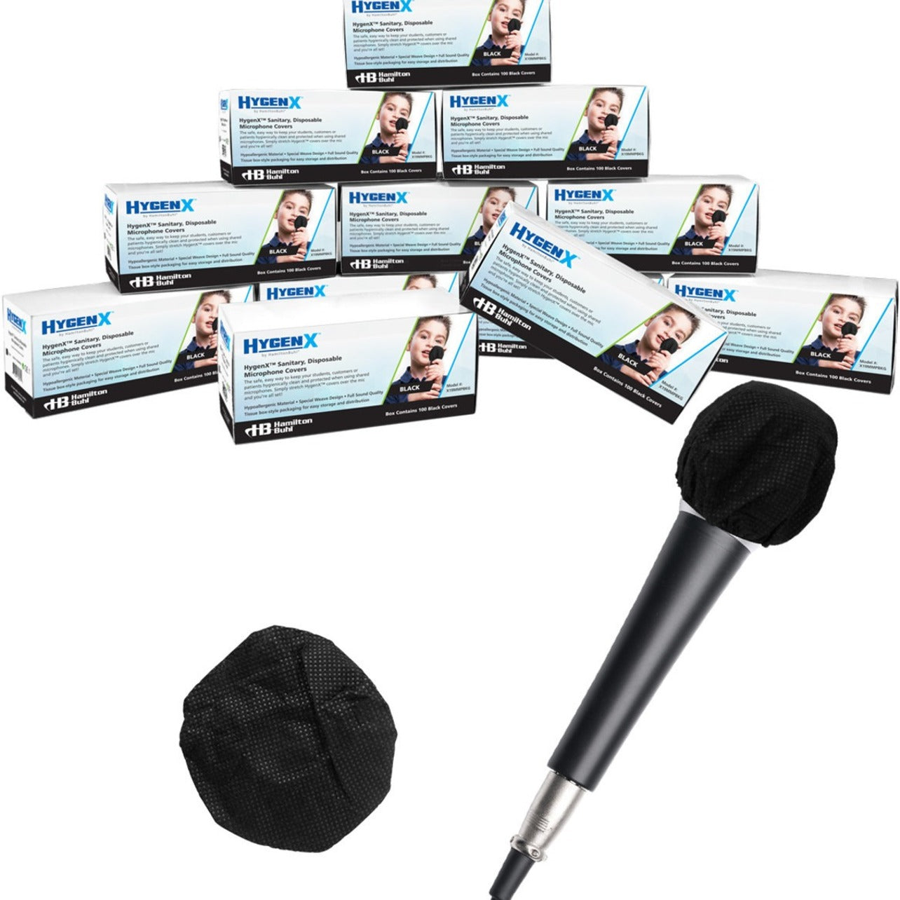Hamilton Buhl HygenX Sanitary Microphone Cover
