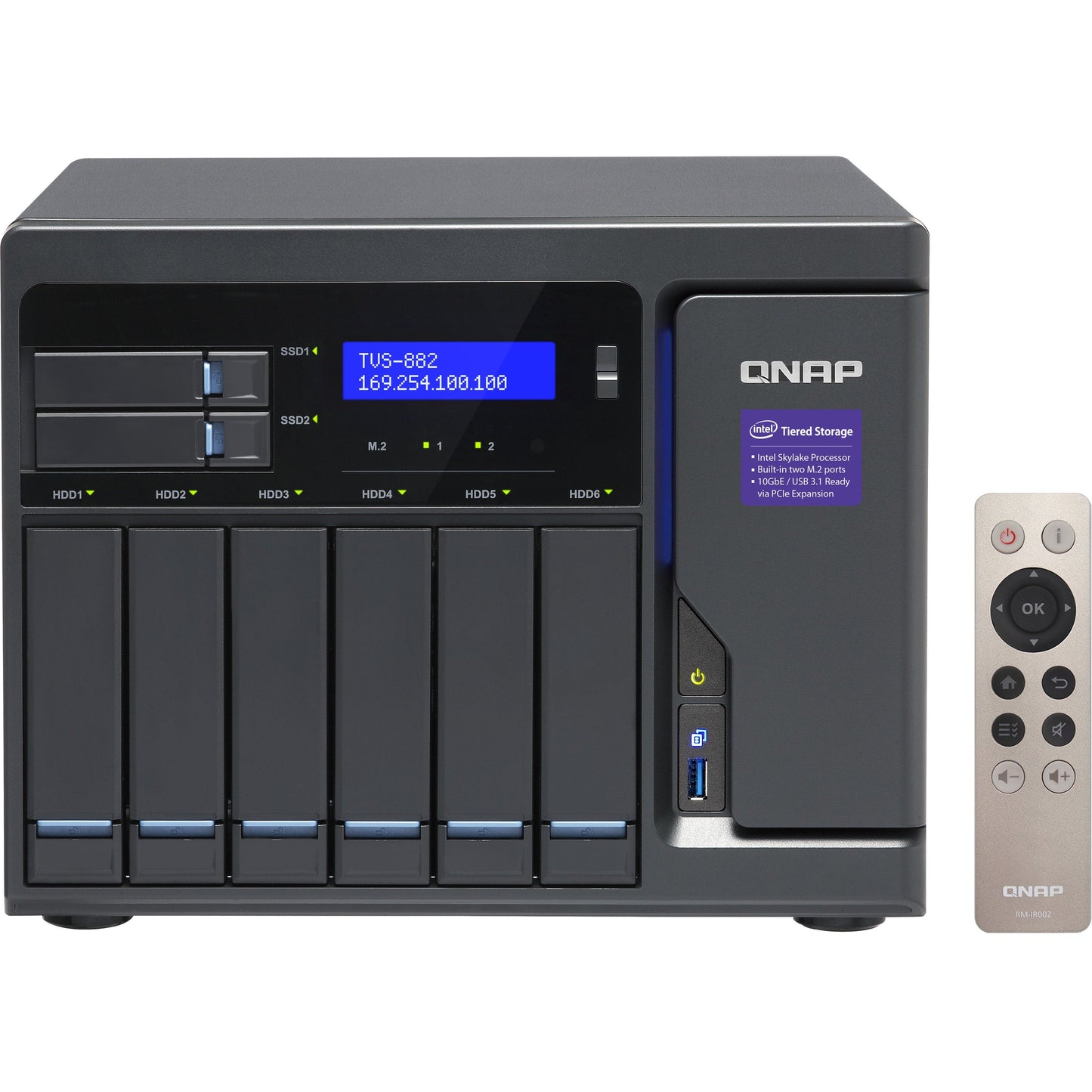 QNAP Turbo NAS TVS-882-I5-16G-450W SAN/NAS Server