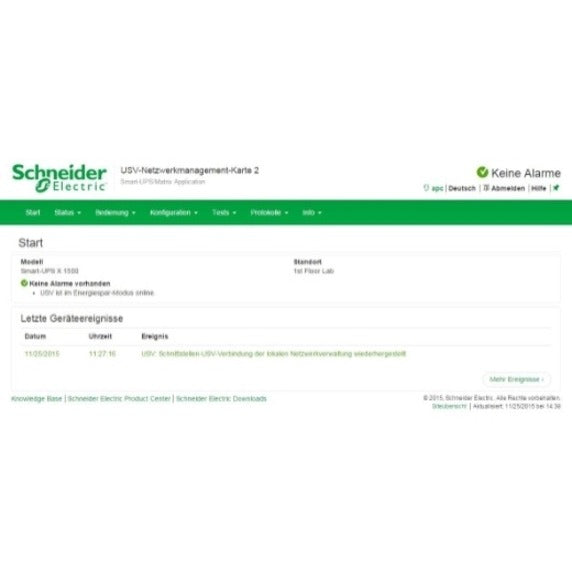 APC by Schneider Electric UPS Network Management Card 2 w/ Environmental Monitoring